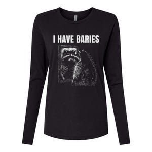 I Have Rabies Womens Cotton Relaxed Long Sleeve T-Shirt