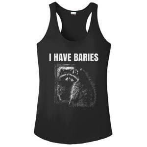 I Have Rabies Ladies PosiCharge Competitor Racerback Tank