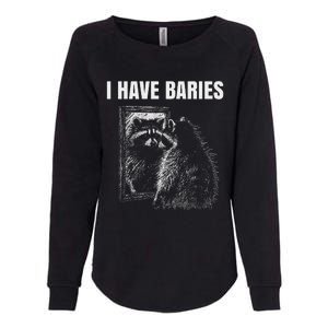 I Have Rabies Womens California Wash Sweatshirt