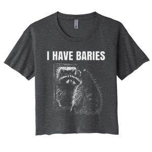 I Have Rabies Women's Crop Top Tee