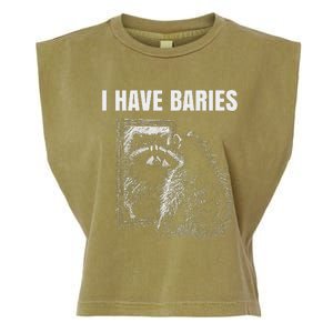 I Have Rabies Garment-Dyed Women's Muscle Tee