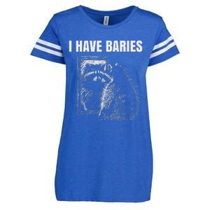 I Have Rabies Enza Ladies Jersey Football T-Shirt