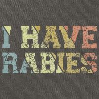 I Have Rabies Cotton Canvas Backpack