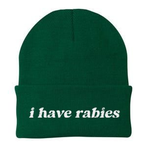 I Have Rabies Knit Cap Winter Beanie