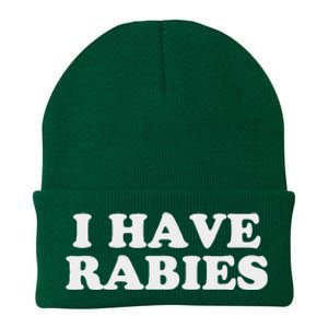 I Have Rabies Knit Cap Winter Beanie