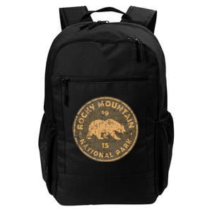 I Hiked Rocky Mountains National Park Est 1915 Bear Daily Commute Backpack