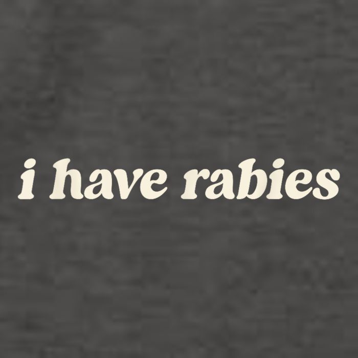 I Have Rabies Funny Unhinged Meme Vector Backpack