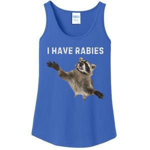 I Have Rabies DonT Tailgate Me Ladies Essential Tank