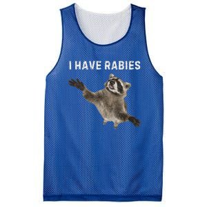 I Have Rabies DonT Tailgate Me Mesh Reversible Basketball Jersey Tank