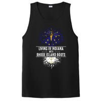 Indiana Home Rhode Island Roots State Tree Flag Gift PosiCharge Competitor Tank