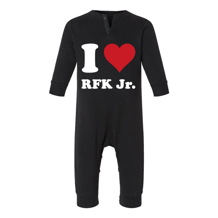 I Heart Rfk Jr Infant Fleece One Piece