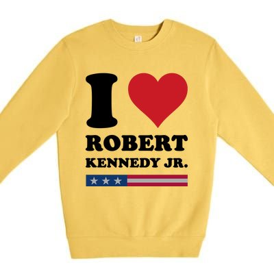 I Heart Robert Kennedy Jr Premium Crewneck Sweatshirt