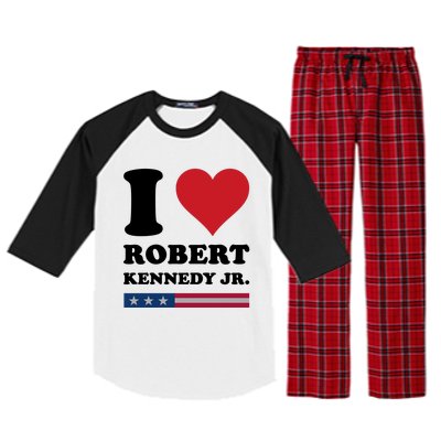 I Heart Robert Kennedy Jr Raglan Sleeve Pajama Set