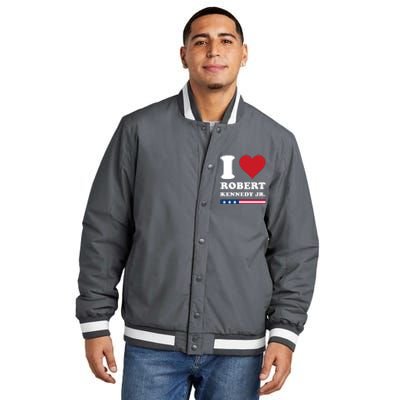 I Heart Robert Kennedy Jr Insulated Varsity Jacket