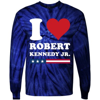 I Heart Robert Kennedy Jr Tie-Dye Long Sleeve Shirt