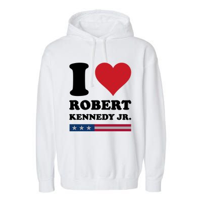 I Heart Robert Kennedy Jr Garment-Dyed Fleece Hoodie