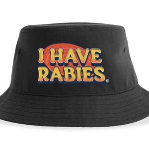 I Have Rabies Funny T Sustainable Bucket Hat