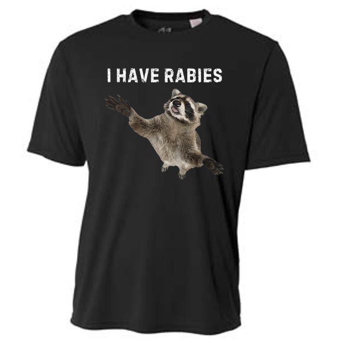 I Have Rabies DonT Tailgate Me Sarcastic Meme Funny Vintage Gift Cooling Performance Crew T-Shirt