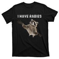 I Have Rabies DonT Tailgate Me Sarcastic Meme Funny Vintage Gift T-Shirt