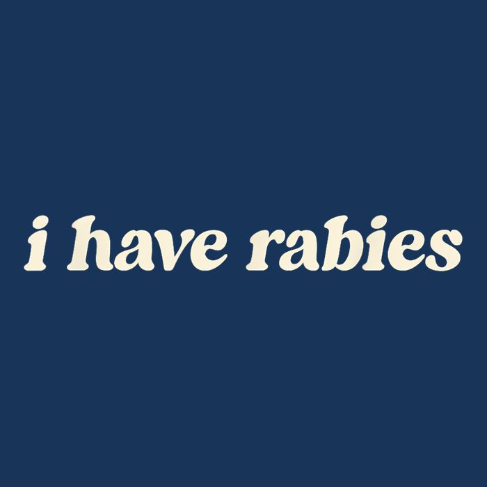 I Have Rabies Funny Unhinged Meme 16 in Basic Backpack