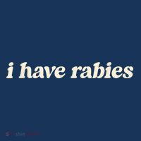 I Have Rabies Funny Unhinged Meme Youth Performance Sprint T-Shirt