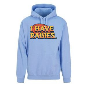 I Have Rabies Funny Unisex Surf Hoodie