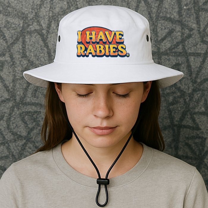I Have Rabies Funny Bucket Hat