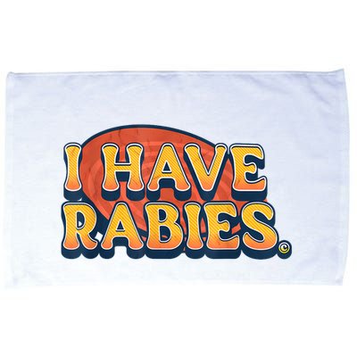 I Have Rabies Funny Microfiber Hand Towel