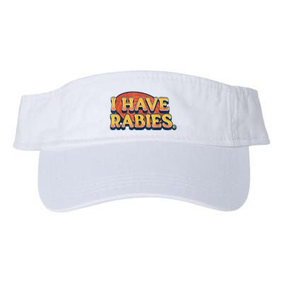 I Have Rabies Funny Visor