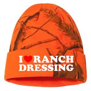 I Heart Ranch Dressing I Love Ranch Dressing Funny Food Kati Licensed 12" Camo Beanie