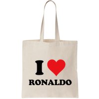 I Heart R.onaldo F.irst Name I Love Personalized S.tuff Bag