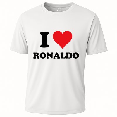 I Heart R.onaldo F.irst Name I Love Personalized S.tuff Performance Shirt