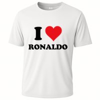 I Heart R.onaldo F.irst Name I Love Personalized S.tuff Performance Shirt