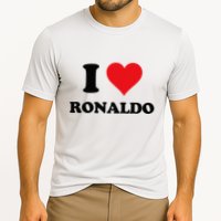 I Heart R.onaldo F.irst Name I Love Personalized S.tuff Performance Shirt