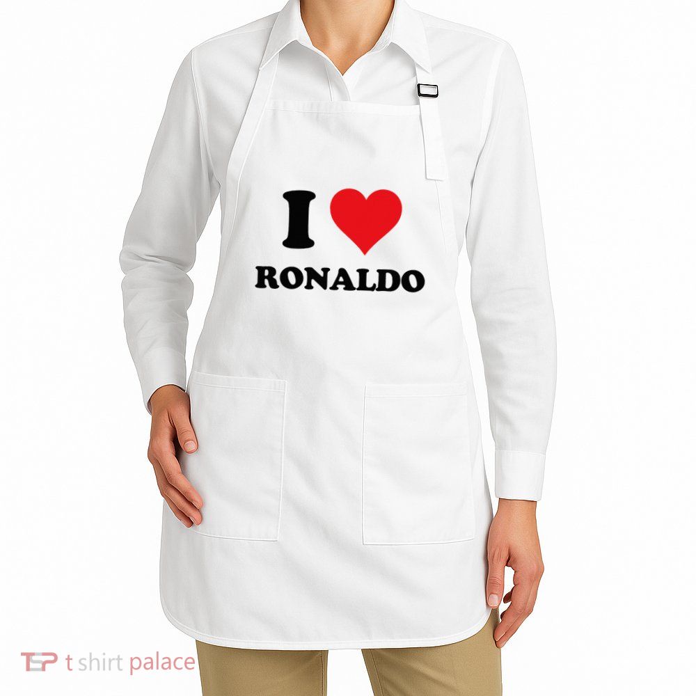 I Heart R.onaldo F.irst Name I Love Personalized S.tuff Apron