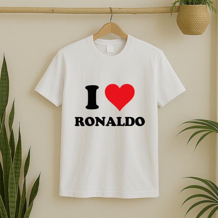 I Heart R.onaldo F.irst Name I Love Personalized S.tuff T-Shirt