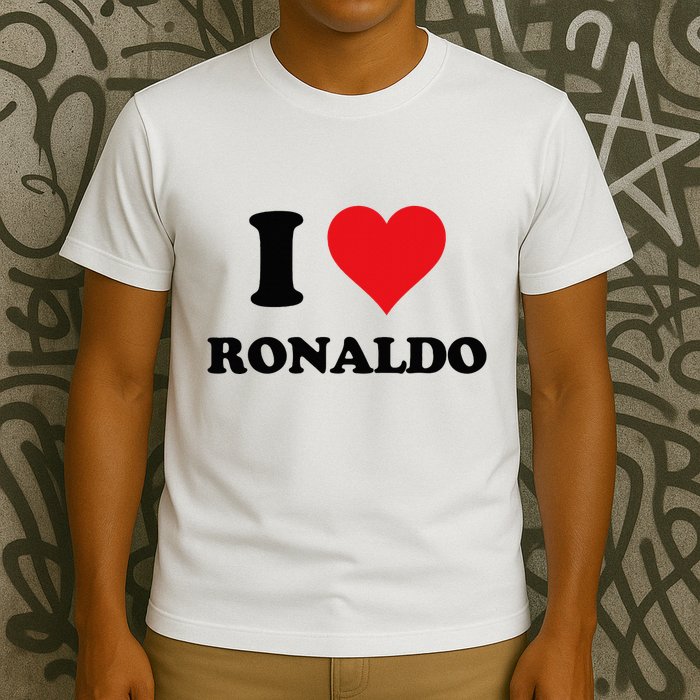 I Heart R.onaldo F.irst Name I Love Personalized S.tuff T-Shirt