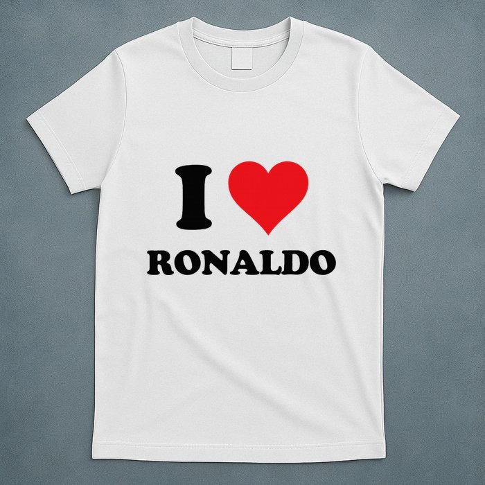 I Heart R.onaldo F.irst Name I Love Personalized S.tuff T-Shirt