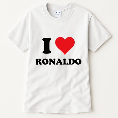 I Heart R.onaldo F.irst Name I Love Personalized S.tuff Tall T-Shirt