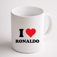 I Heart R.onaldo F.irst Name I Love Personalized S.tuff Mug