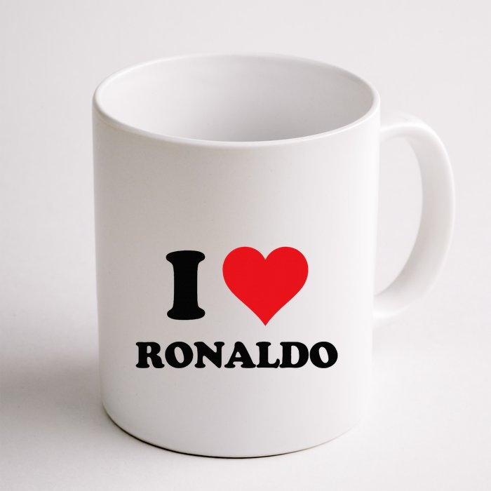 I Heart R.onaldo F.irst Name I Love Personalized S.tuff Mug