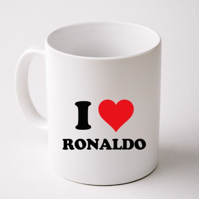 I Heart R.onaldo F.irst Name I Love Personalized S.tuff Mug