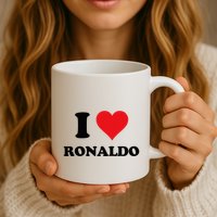 I Heart R.onaldo F.irst Name I Love Personalized S.tuff Mug