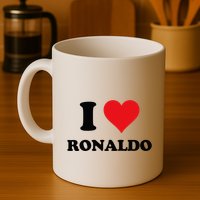 I Heart R.onaldo F.irst Name I Love Personalized S.tuff Mug