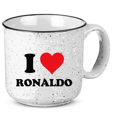 I Heart R.onaldo F.irst Name I Love Personalized S.tuff 15oz Campfire Ceramic Mug