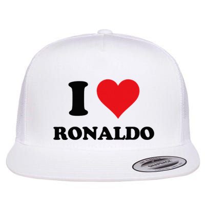 I Heart R.onaldo F.irst Name I Love Personalized S.tuff Flatbill Hat