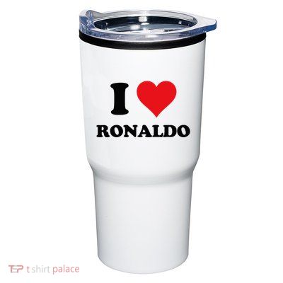 I Heart R.onaldo F.irst Name I Love Personalized S.tuff Tumbler