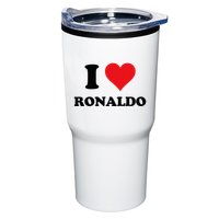 I Heart R.onaldo F.irst Name I Love Personalized S.tuff Tumbler