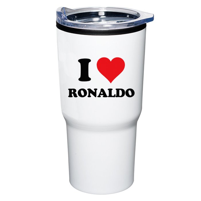 I Heart R.onaldo F.irst Name I Love Personalized S.tuff Tumbler