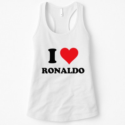 I Heart R.onaldo F.irst Name I Love Personalized S.tuff Womens Tank Top
